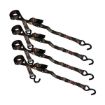 1” x 8’ S-Hook Ratchet Tie-Down, Camo Style, 4 Pack
