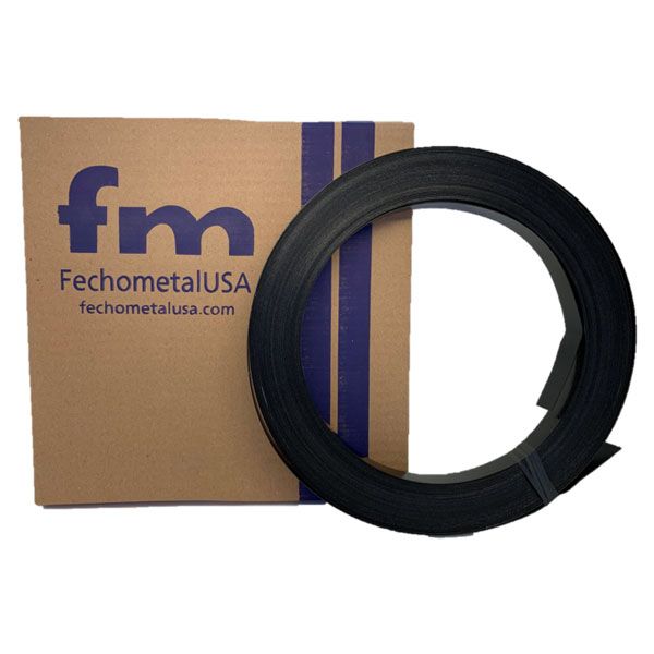 SS 304 Black Polyester Coated Banding, 3/4", P/N: FTA7307190035L