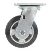 5X2 Mold On Rubber Swivel Caster