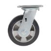 6X2 Mold On Rubber Swivel Caster