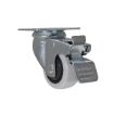 Caster, 3X1-1/4 Poly, Swivel W/Total Brake