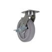 Caster, 8 X 2 Duratek Tpr, Swivel W/Brake