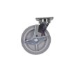 Caster, 8 X 2 Duratek Tpr, Swivel W/Brake