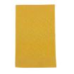 Recycled Polypropylene Plastic Wheel Chock 10-1/4 In. x 7-1/2 In. x 7-1/2 In. Yellow