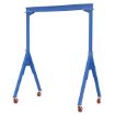 Gantry Crane with adjustable height, V Groove casters