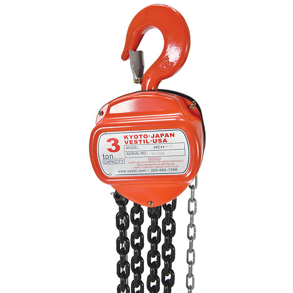 Hand Chain Hoists HCH Shippers MallParallel Industrial