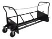 Vestil Steel Trash Can Cart Maximum Capacity 3 - 64 Gallon Trash Cans
