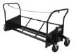 Vestil Steel Trash Can Cart Maximum Capacity 3 - 64 Gallon Trash Cans TH-CART-64