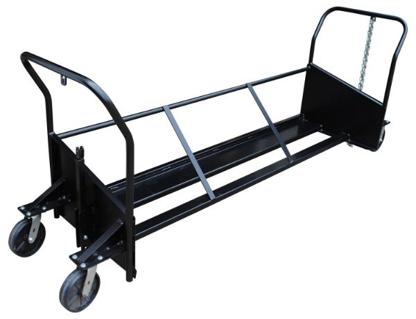 Vestil Steel Trash Can Cart Maximum Capacity 3 - 95 Gallon Trash Cans