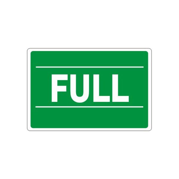 Full - Cylinder Label sign 7X10 - CL-201