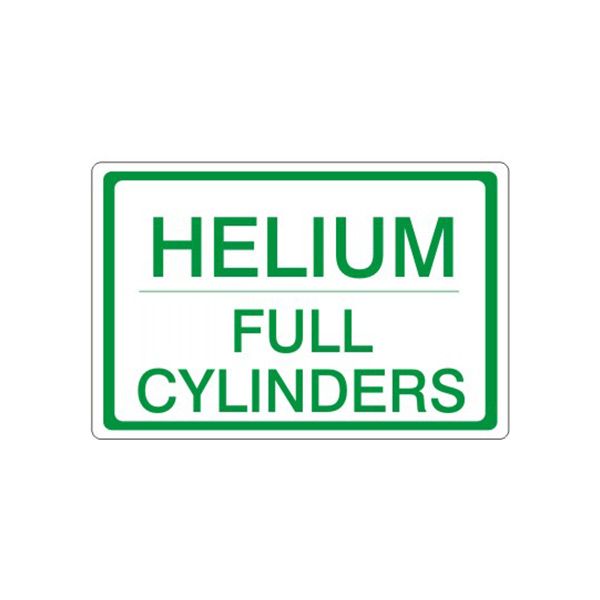Helium Full Cylinders – Cylinder Label - CL-261