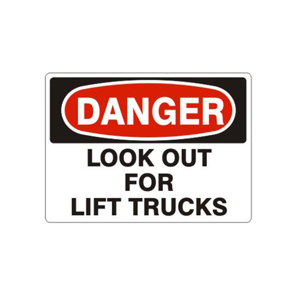 Danger: Look Out For Forklifts sign - D-451444