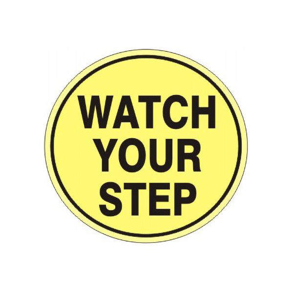 Watch Your Step Floor Decal - FD-30