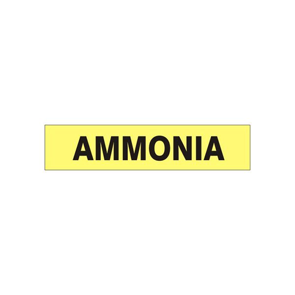 Ammonia – Pipe Marker - P-008-A