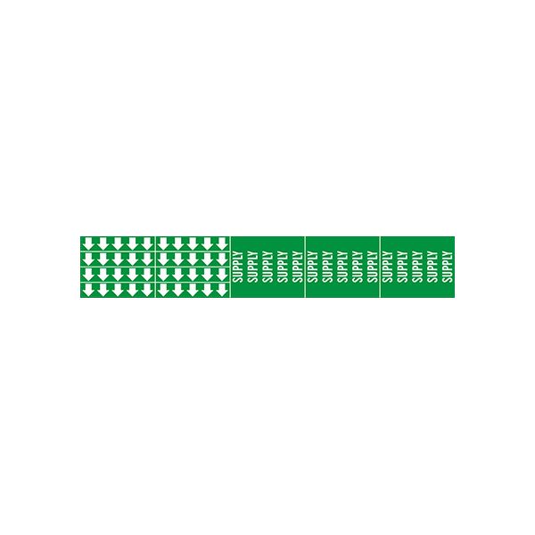 Supply - Pipe Marker With Arrows sign - P-152-F