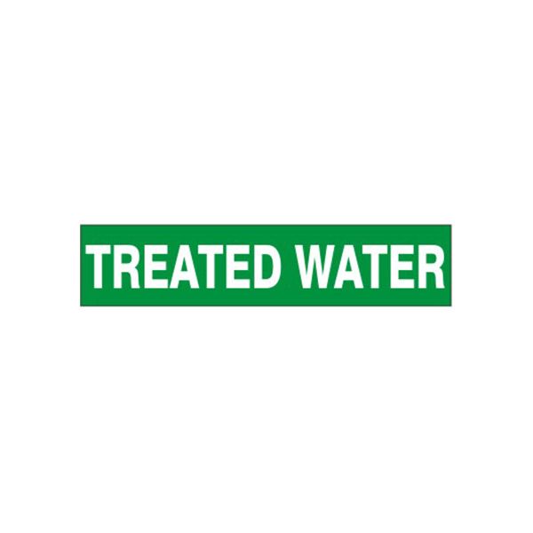 Treated Water – Pipe Marker - P-155-A