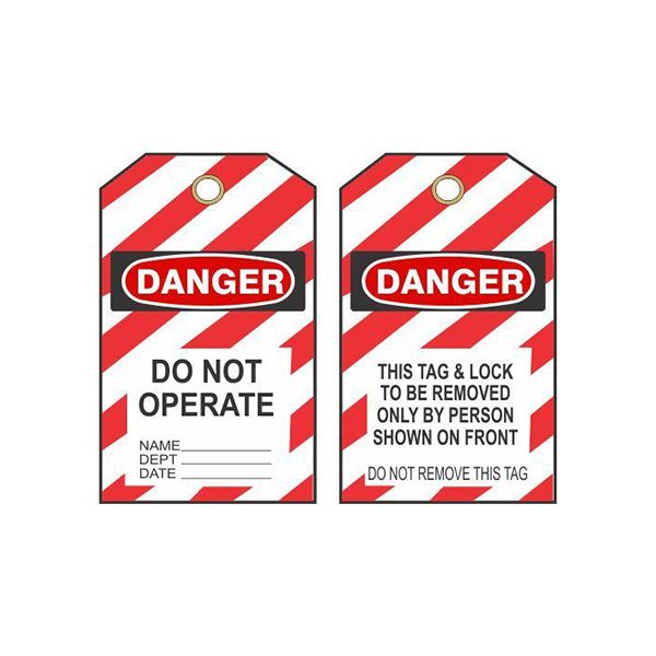Danger Do Not Operate Tags - ST-149