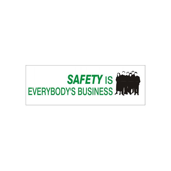Safety Is Everybody’S Business Picto banner., Banner, 48X120
