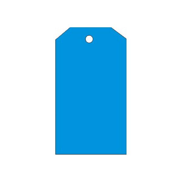 Blank Blue Tags, Tagboard, 6.125X3