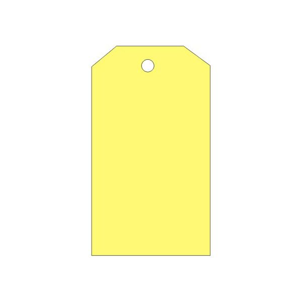 Blank Yellow Tags, Tagboard, 6.125X3