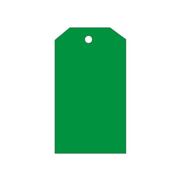 Blank Green Tags, Tagboard, 6.125X3